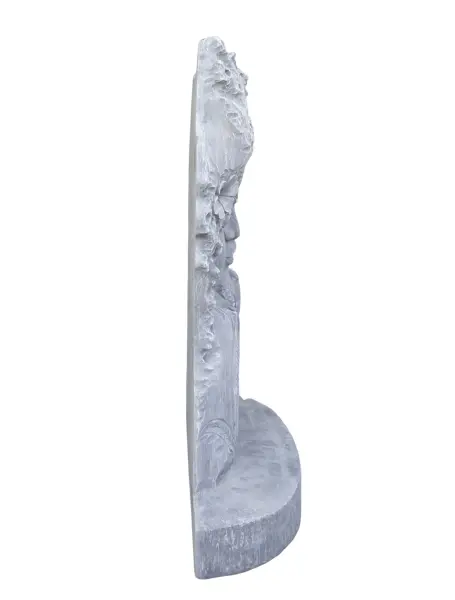 Product image 5 of the product “Padma - Buddha Face, Relief tree, 116 cm Height | cast stone ”